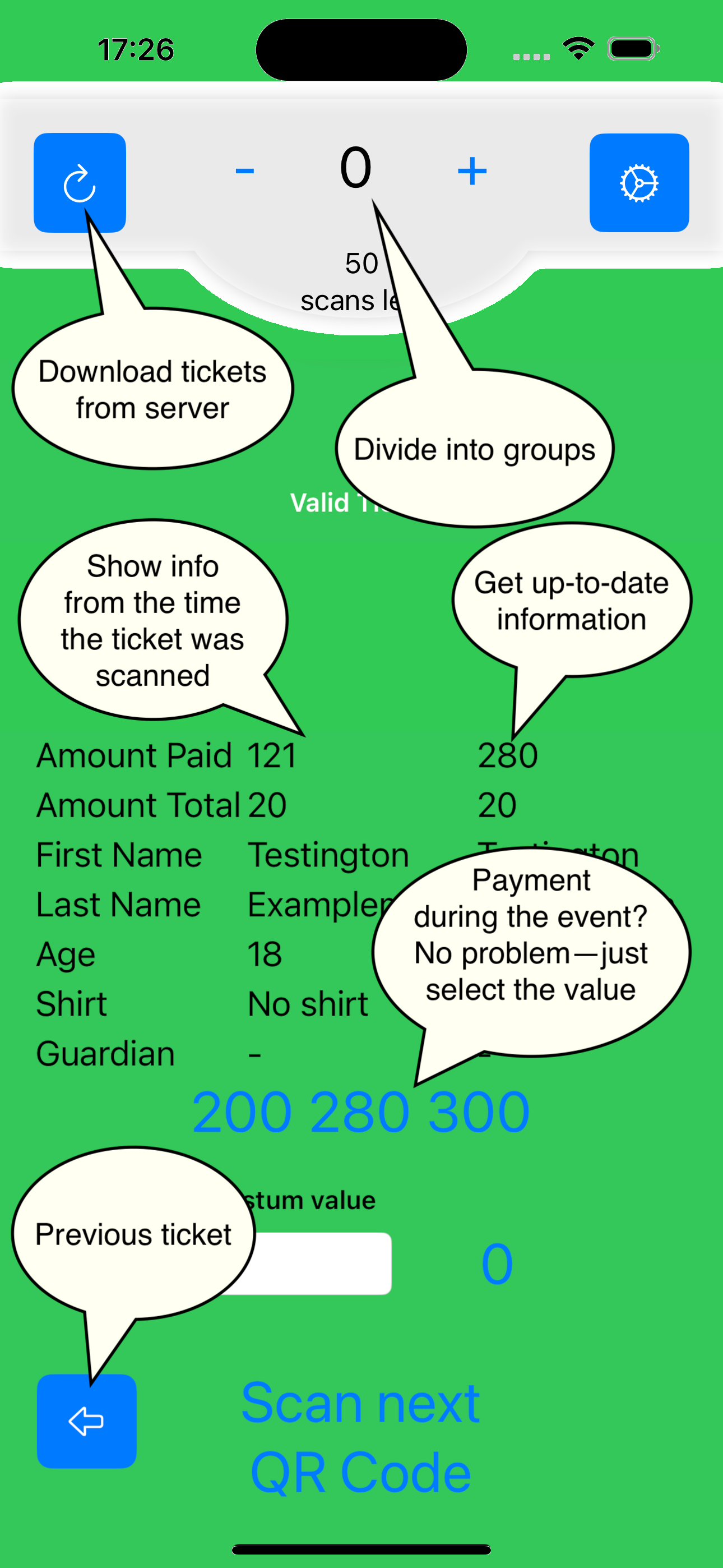 EventVerify Screenshot 2